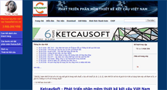 Desktop Screenshot of ketcausoft.com